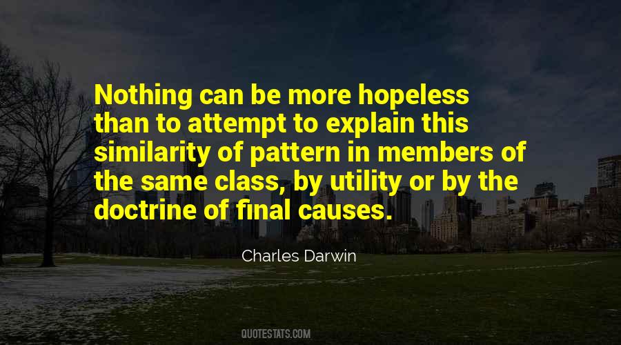 Hopeless Causes Quotes #198729