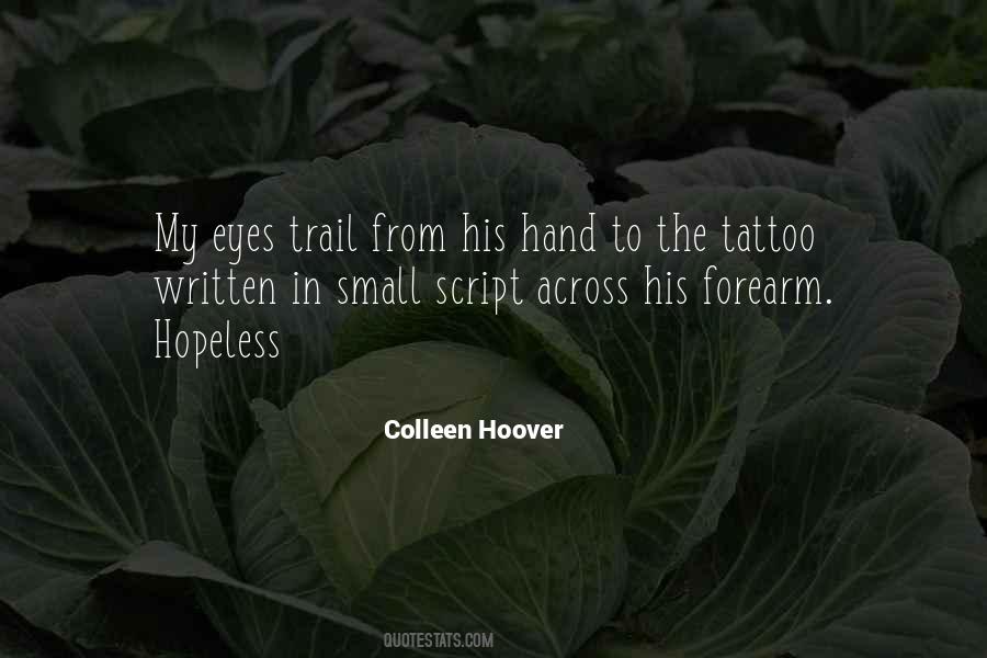 Hopeless Colleen Hoover Quotes #799549 Hopeless Colleen Hoover Quotes #799549