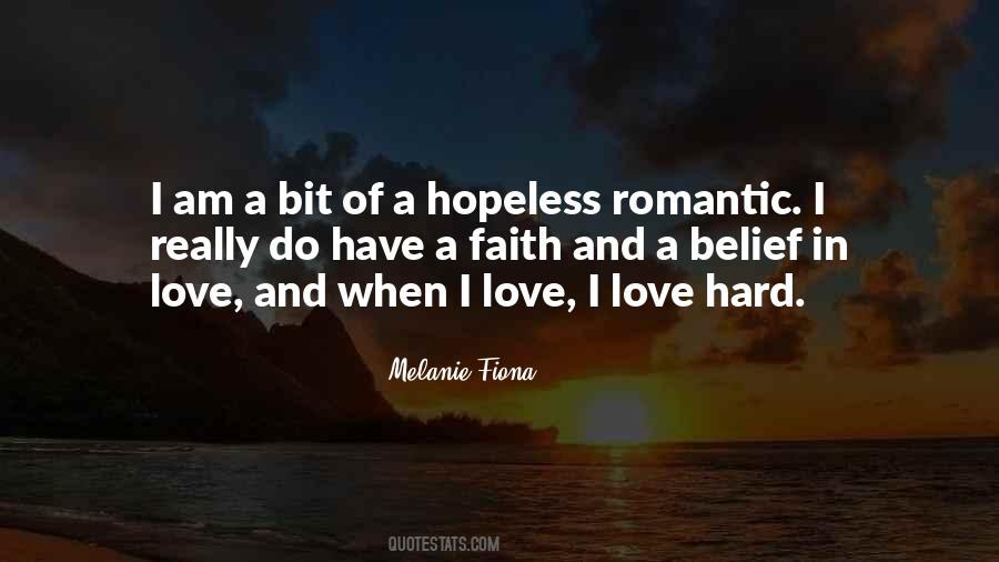 Hopeless Romantic Love Quotes #1857