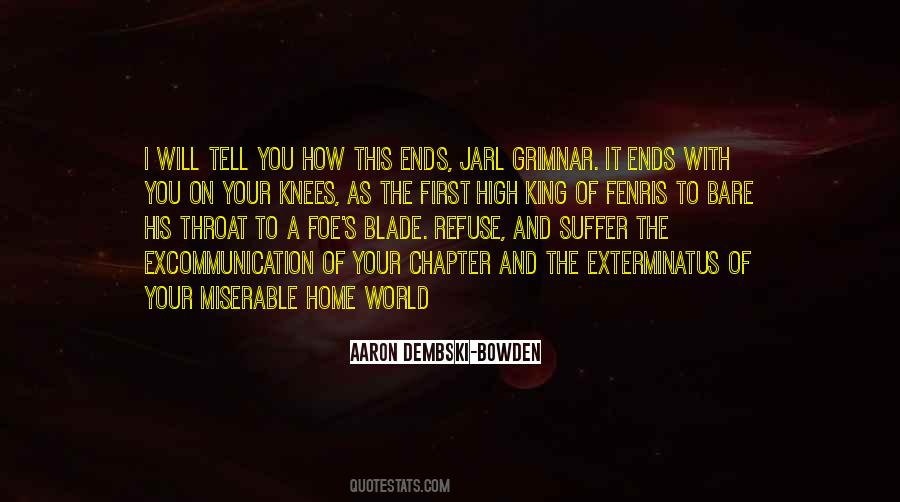 Quotes About Foe #468297 Quotes About Foe #468297