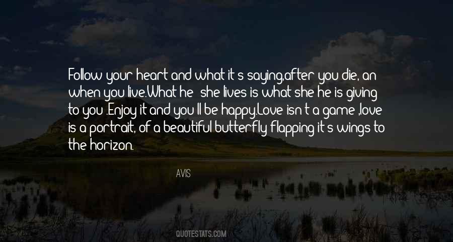 Horizon And Love Quotes #76173
