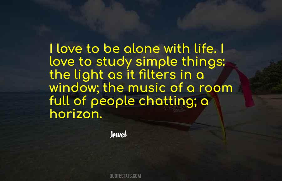 Horizon And Love Quotes #781018