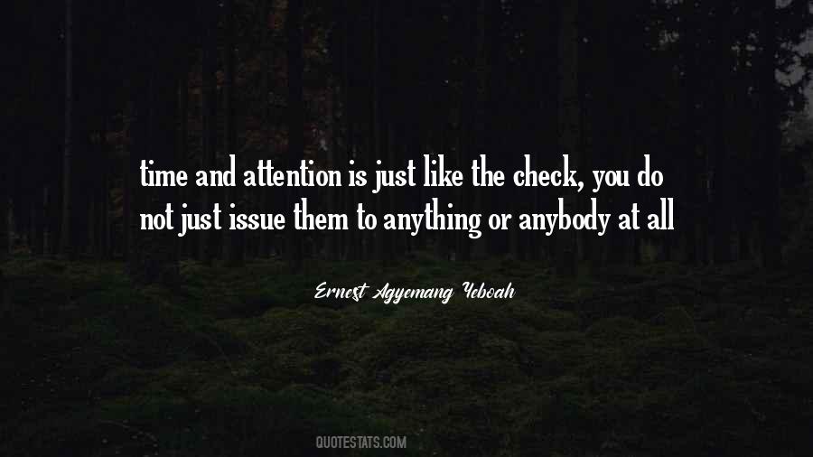 Quotes About Focused Attention #886541