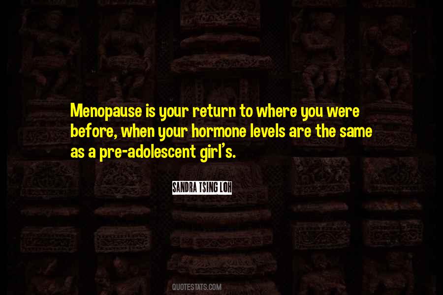 Hormone Quotes #421111