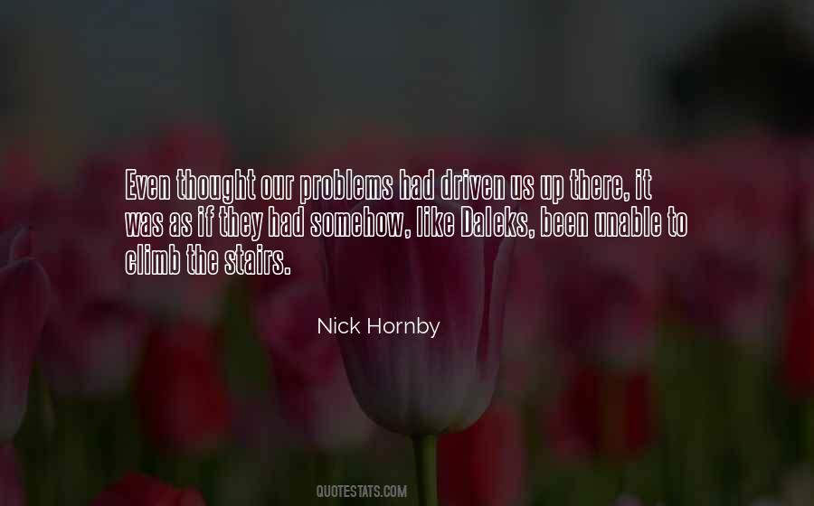 Hornby Quotes #193853