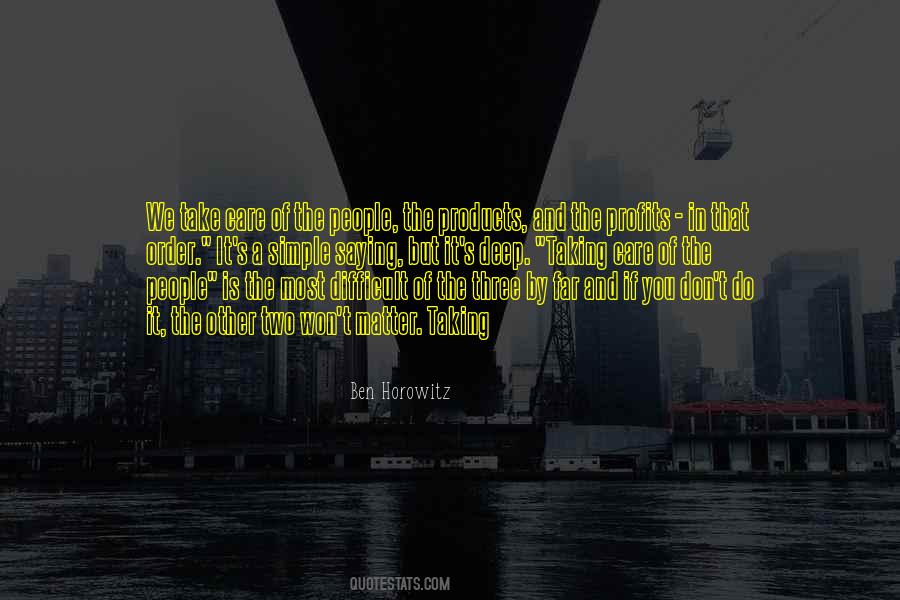 Horowitz Quotes #92061