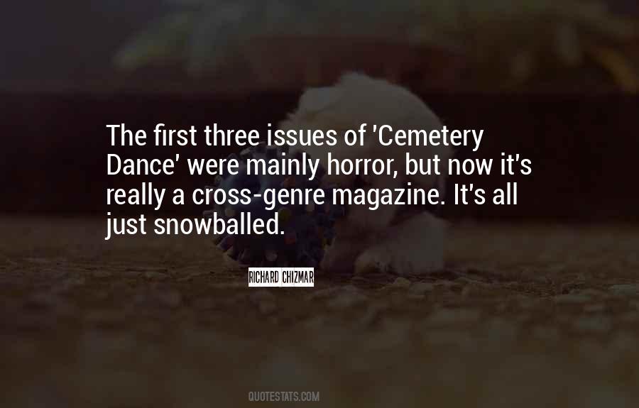 Horror Cemetery Quotes #340925