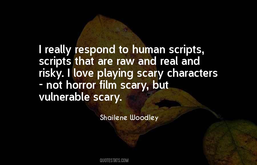 Horror Film Quotes #1620738