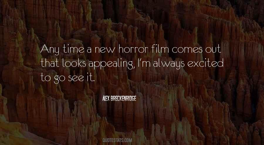 Horror Film Quotes #168748