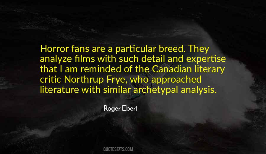 Horror Literature Quotes #969011