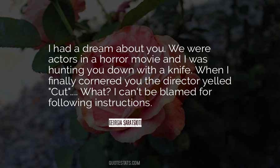 Horror Movie Quotes #664975