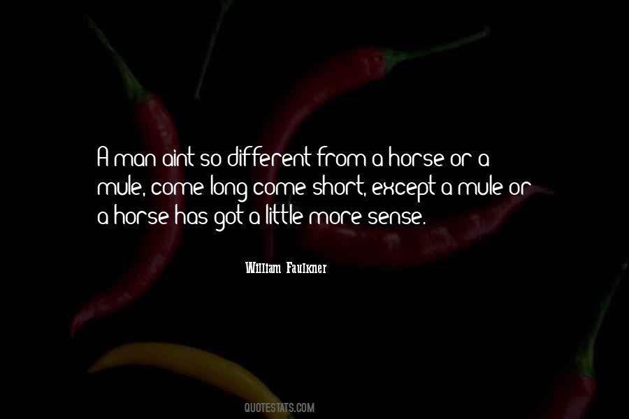 Horse And Mule Quotes #1635264