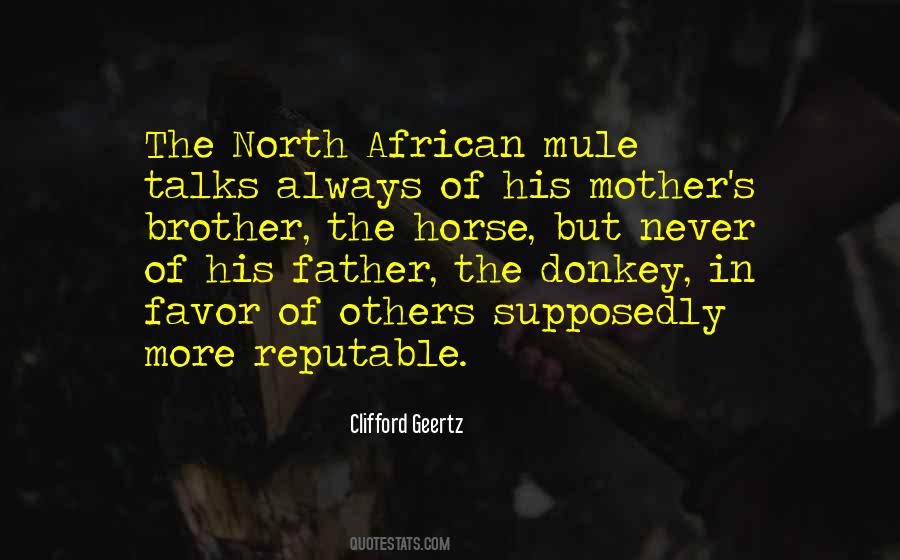 Horse And Mule Quotes #193535