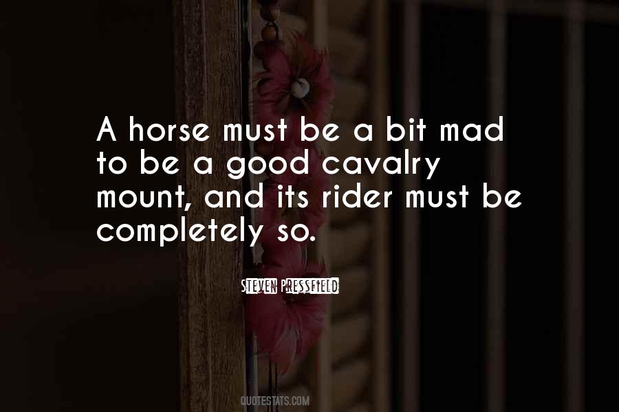 Horse And Rider Quotes #1158262