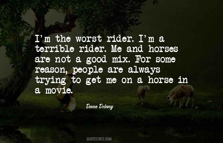 Horse And Rider Quotes #1661432