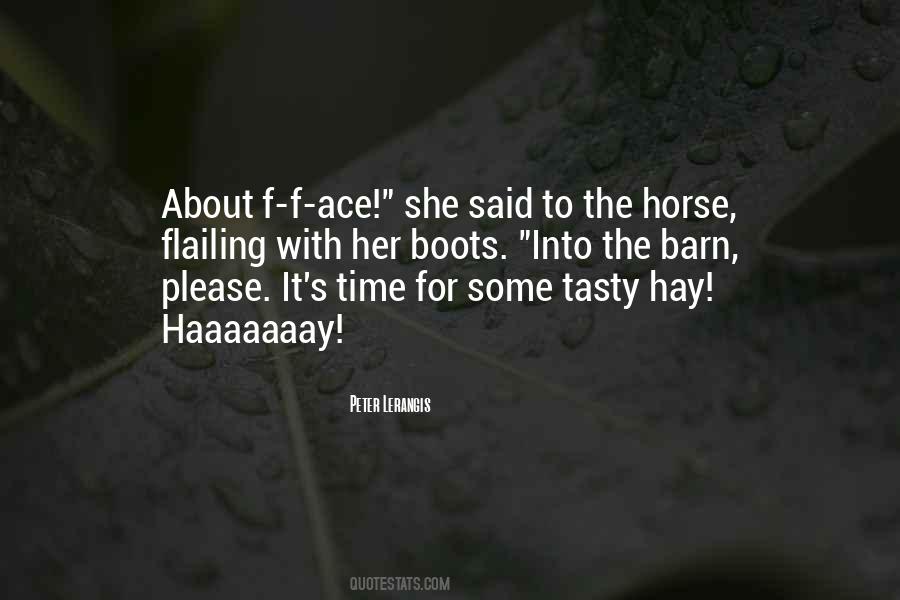 Horse Barn Quotes #843111