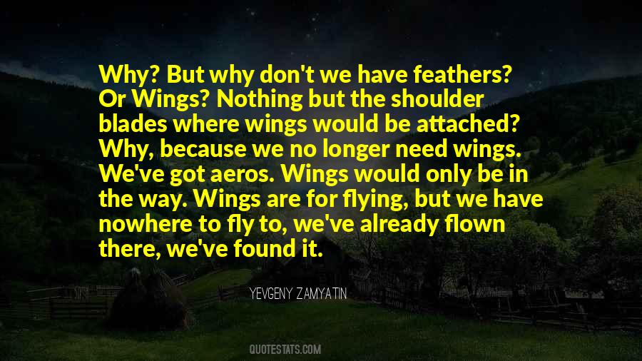 Quotes About Flying Wings #797424