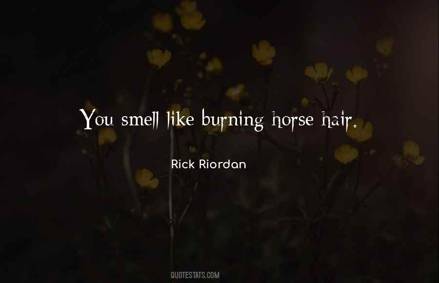 Horse Hair Quotes #229027