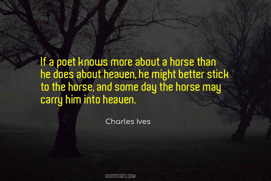 Horse Heaven Quotes #1007925