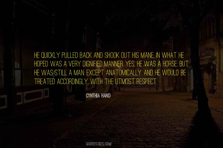 Horse Mane Quotes #1280437