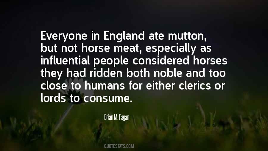 Horse Meat Quotes #1264006