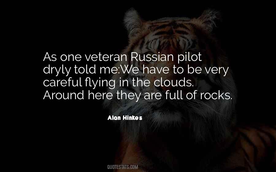 Quotes About Flying In The Clouds #1171616