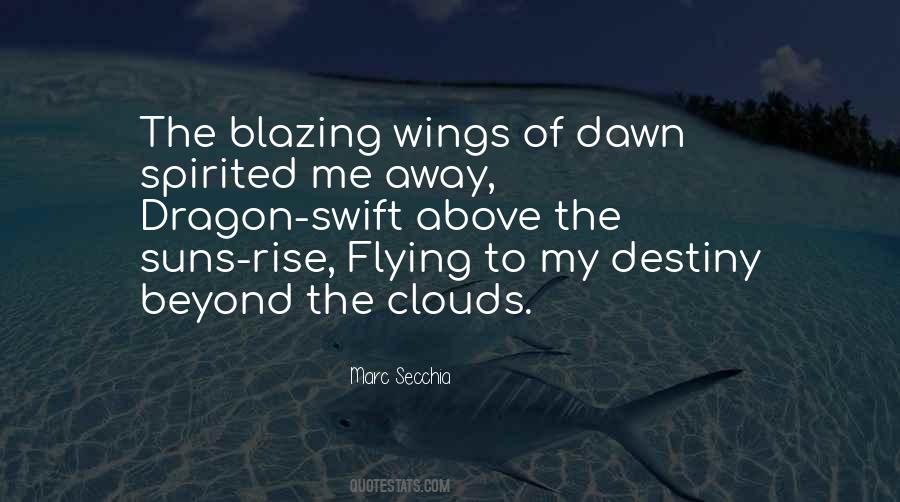 Quotes About Flying In The Clouds #793364
