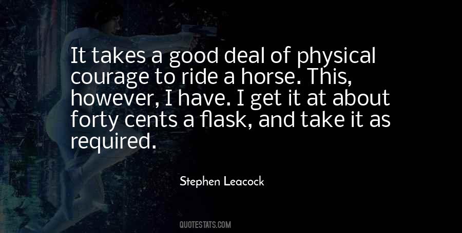 Horse Ride Quotes #144397