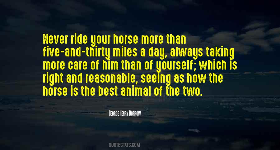 Horse Ride Quotes #5056