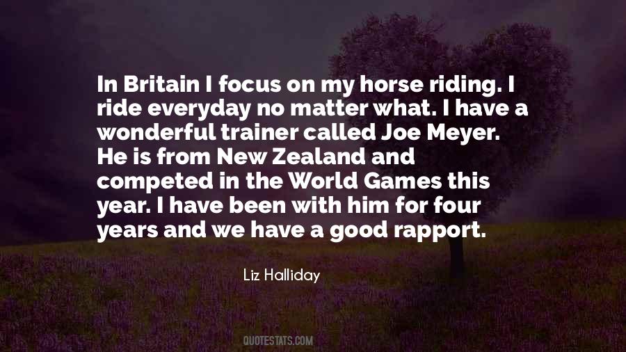 Horse Ride Quotes #861805