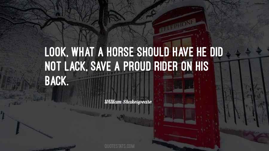 Horse Rider Quotes #145393
