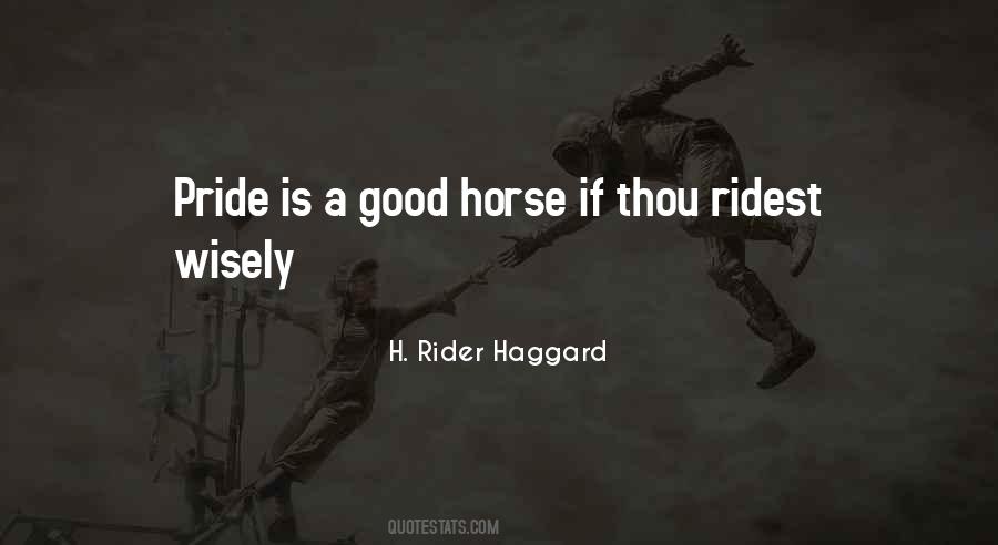 Horse Rider Quotes #311447