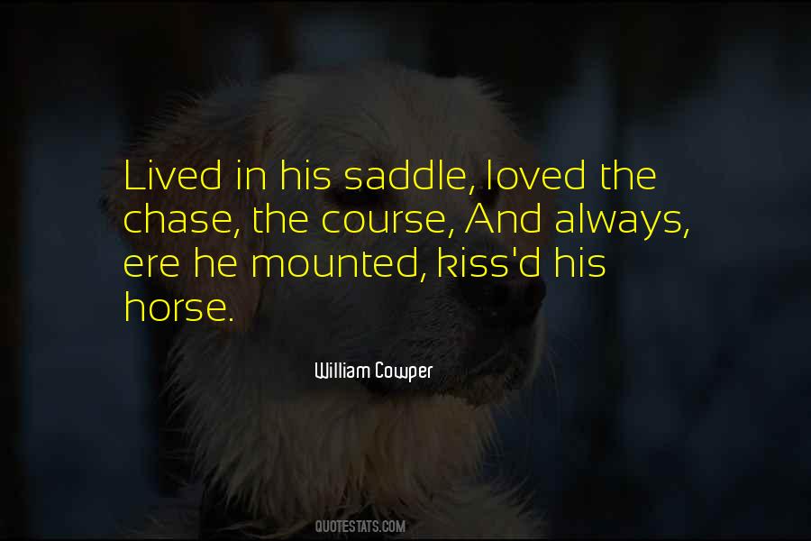 Horse Saddle Quotes #552106