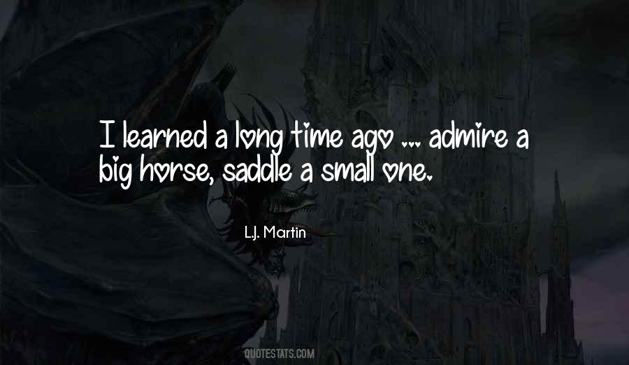 Horse Saddle Quotes #753035