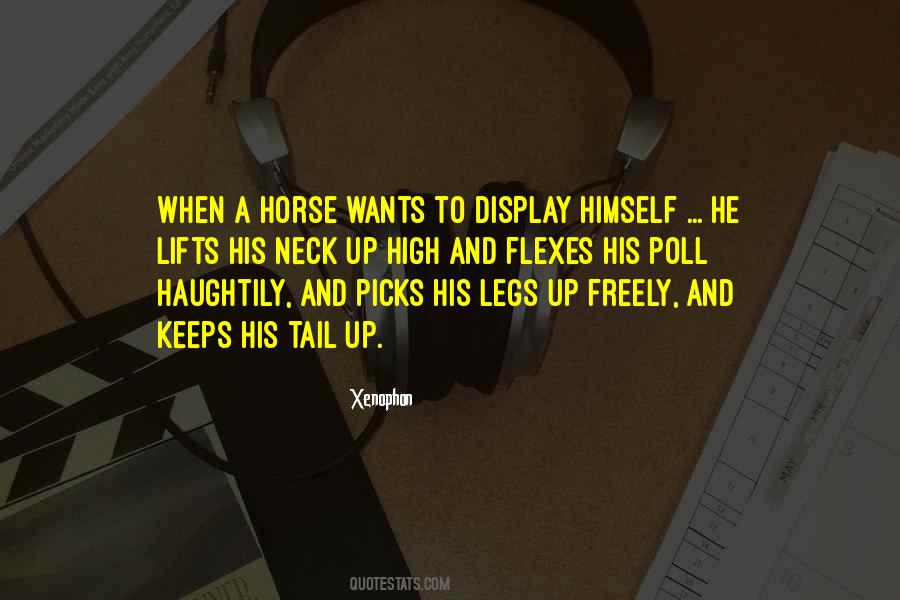 Horse Tail Quotes #630641