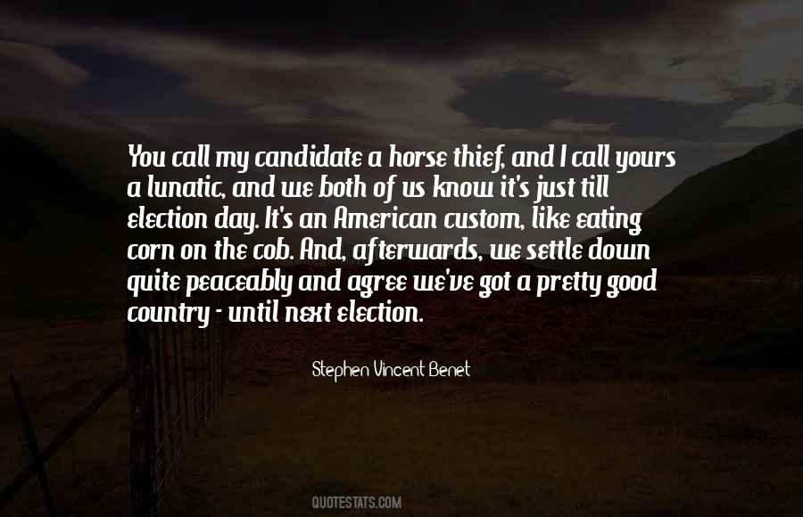 Horse Thief Quotes #722051