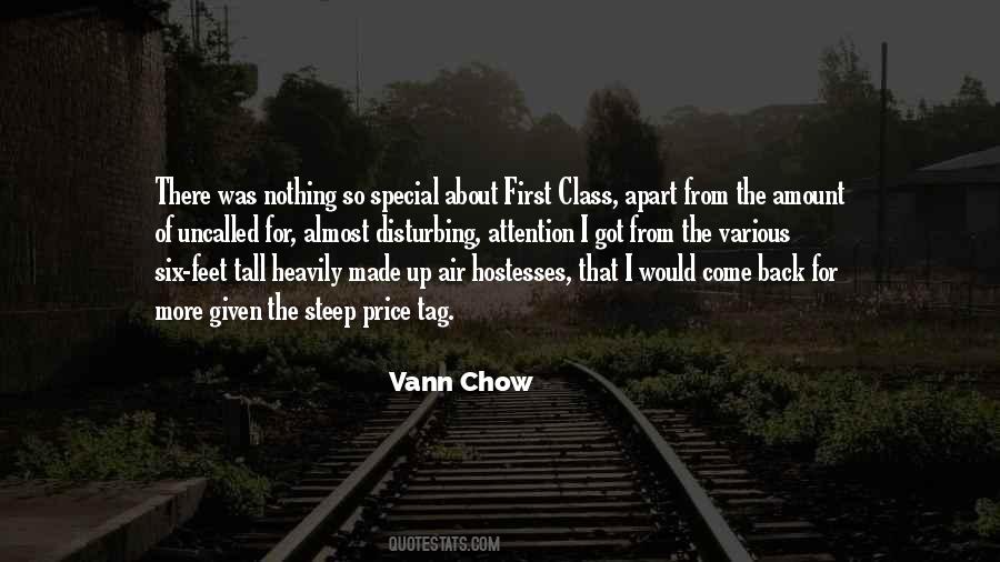 Quotes About Flying First Class #1581844