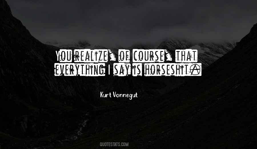 Horseshit Quotes #1259517