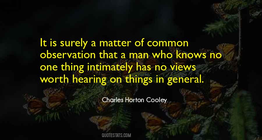 Horton Cooley Quotes #337861