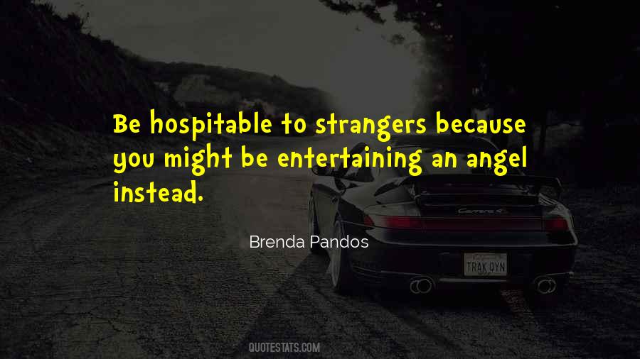 Hospitable Quotes #764018