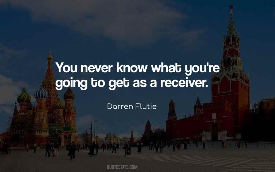 Quotes About Flutie #1774939