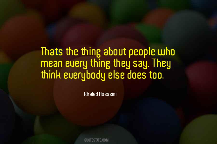 Hosseini Quotes #127633