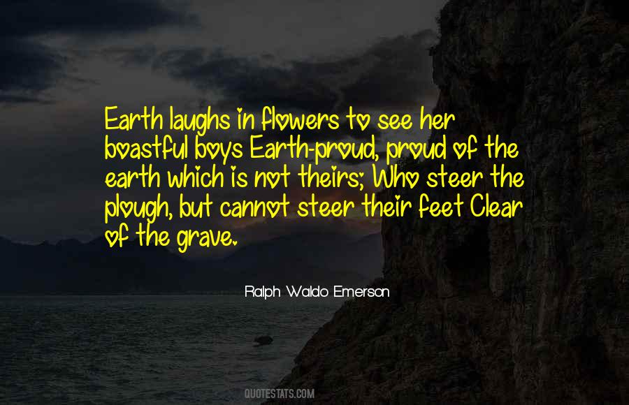 Quotes About Flowers Ralph Waldo Emerson #1343278