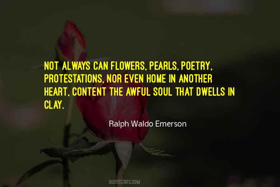 Quotes About Flowers Ralph Waldo Emerson #934146