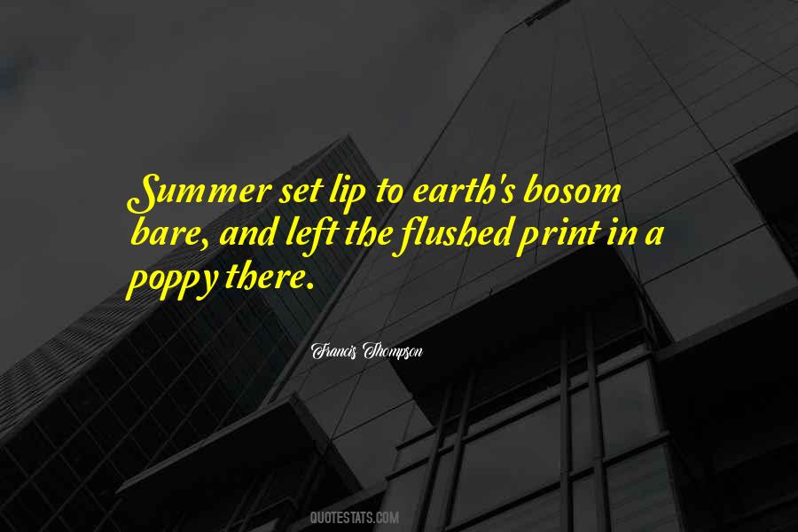 Quotes About Flowers In Summer #1814648