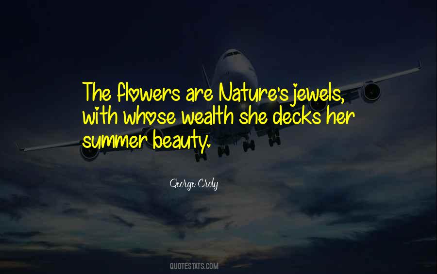 Quotes About Flowers In Summer #238464