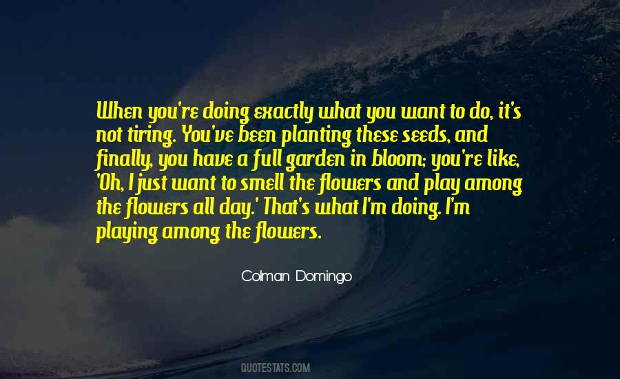Quotes About Flowers In Bloom #1360858