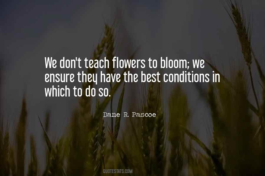Quotes About Flowers In Bloom #640401