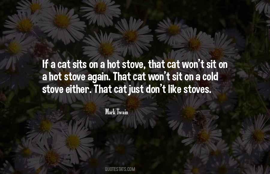 Hot Stove Quotes #1073652