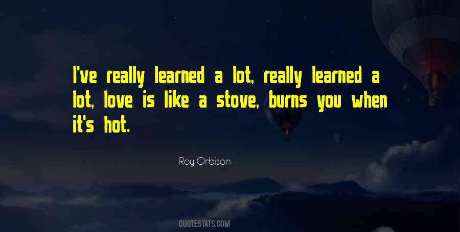 Hot Stove Quotes #1746901